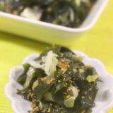 ワカメの醤油炒め