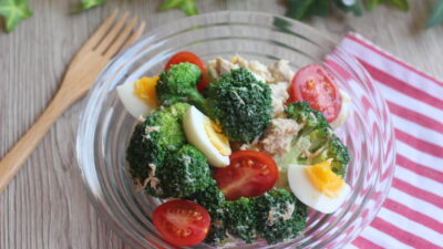 ブロッコリーと卵のデリサラダ