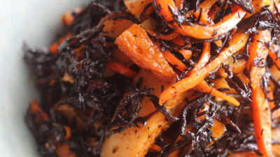 ひじきと人参のきんぴら