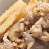 豚肉と蓮根の味噌炒め