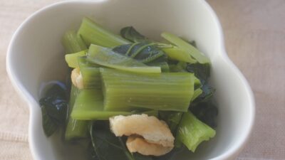 小松菜の煮浸し