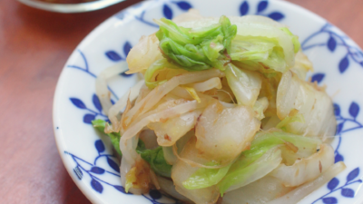 白菜のおかか和え